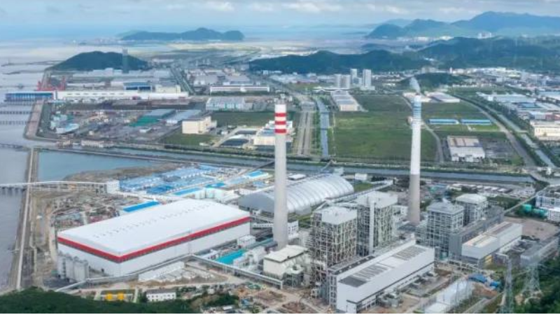 1×350MW Unit 4 of Guoneng Zhoushan Power Plant in Zhejiang Province has near zero emission.